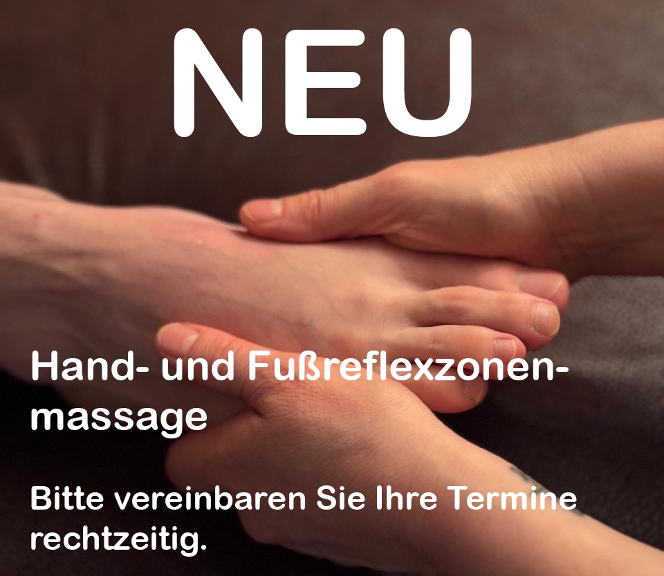 Hand- und Fußreflexzonenmassage